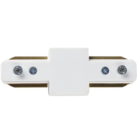 CONECTOR RECTO PARA RIEL BLANCO CONECTOR RECTO PARA RIEL BLANCO