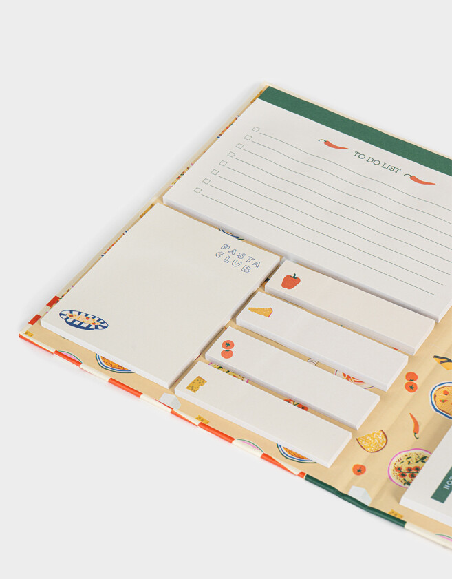 Librería Sets Planner Set Organizador + Sticky Notes - Combinacion Multicolor