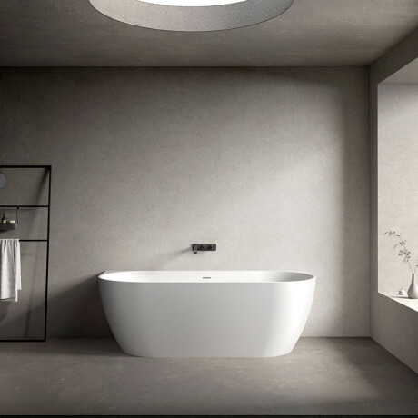 BAÑERA DE 180X80X60 BLANCO BRILLO INCLUYE DESAGUE BLANCO