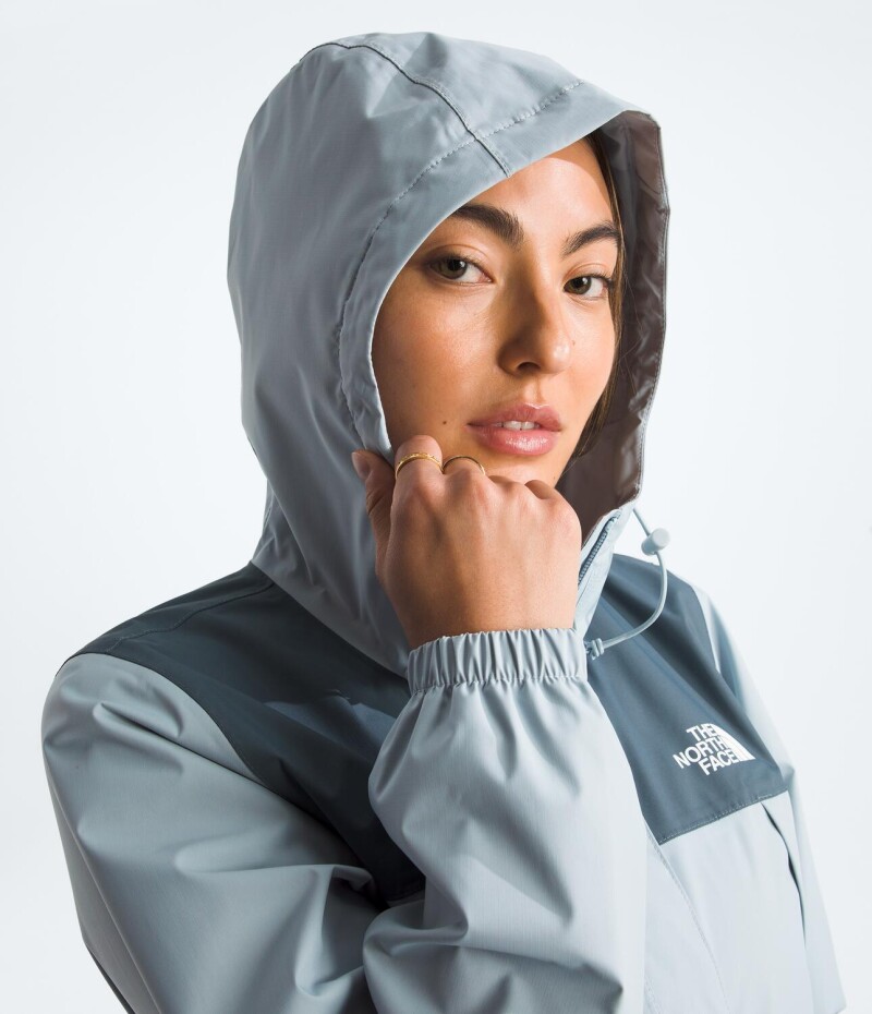 Campera Impermeable Antora mujer Frost Grey/granite Grey