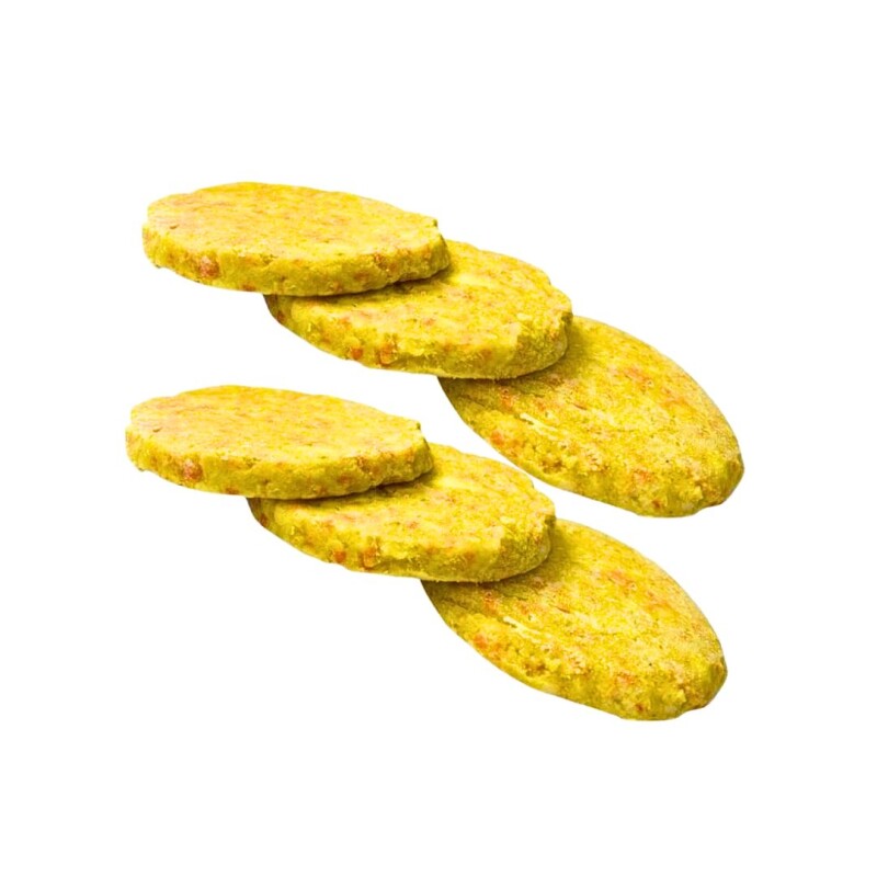 Hamburguesa de Calabaza y Queso Gecé - 6 ud. - 450 g Hamburguesa de Calabaza y Queso Gecé - 6 ud. - 450 g
