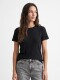 REMERA GALTHER NEGRO.