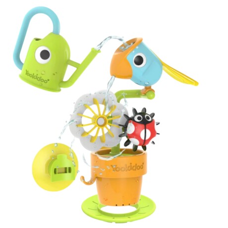 Pour n Spin Tipping Bird Juego de Baño Yookidoo Pour n Spin Tipping Bird Juego de Baño Yookidoo