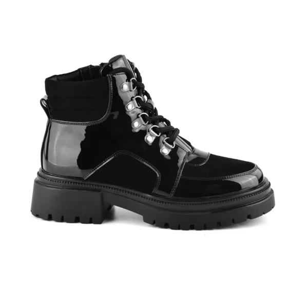 CASUAL AMARA TACO BAJO - KORIUM NEGRO