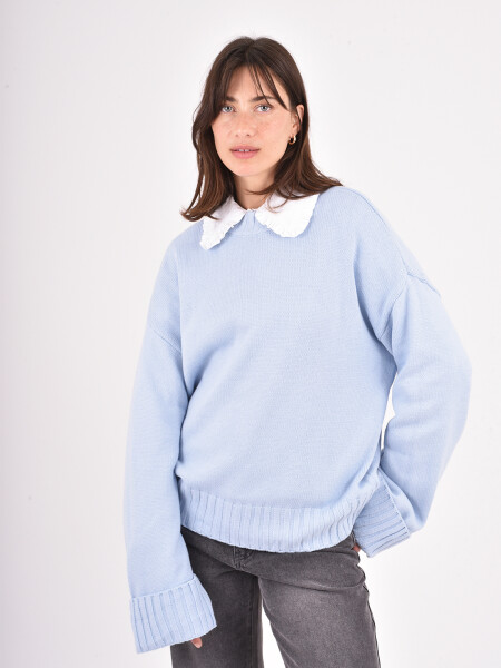 BUZO PAULINA AZUL CLARO