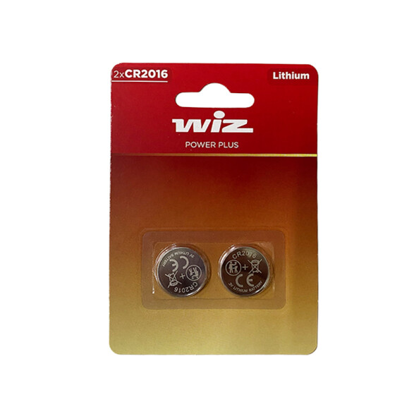 Pila de litio CR2016 3V 75mAh. Precio por pila WZ0114