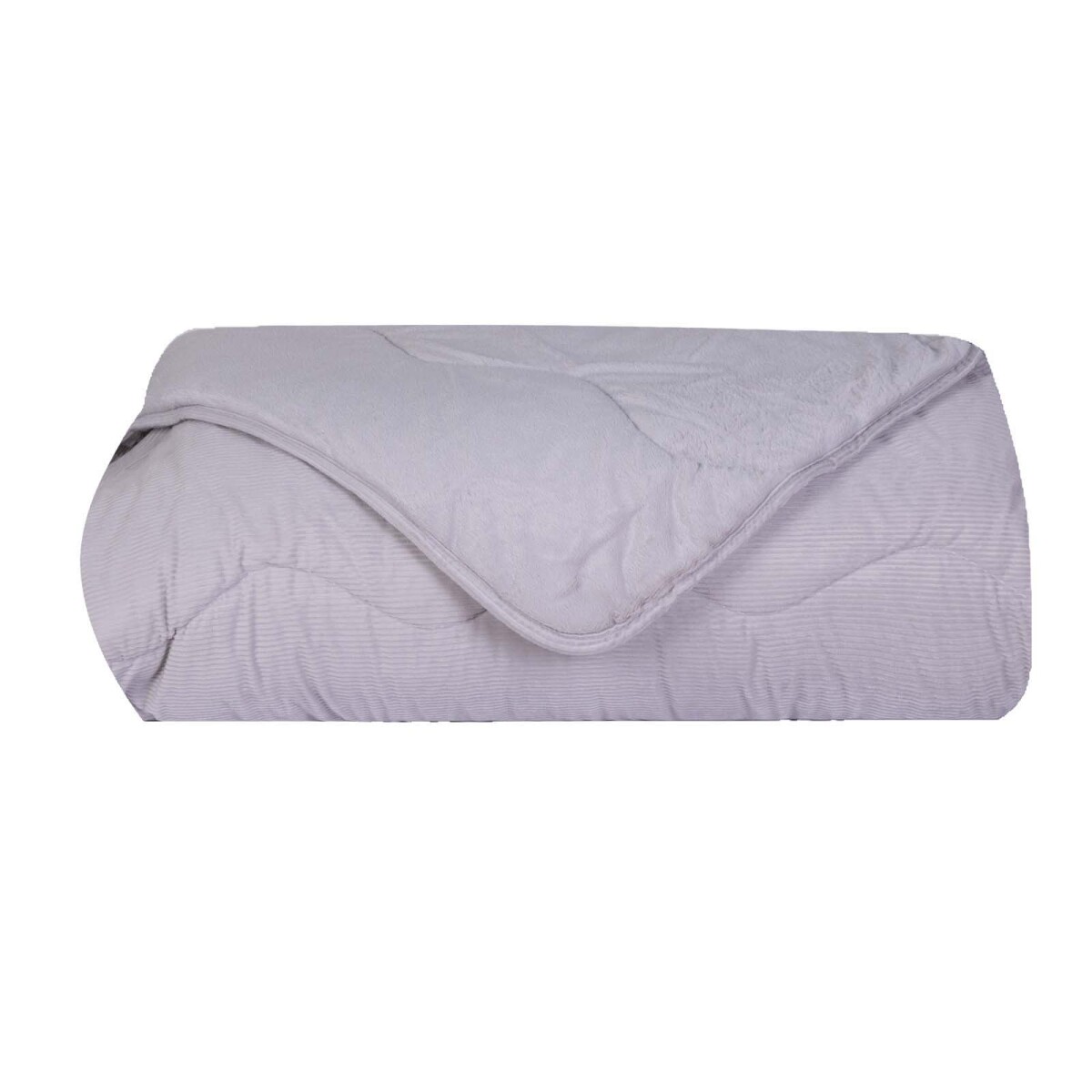 ACOLCHADO - KING MICROFIBRA NATURAL-BEIGE RIB CRUDO 