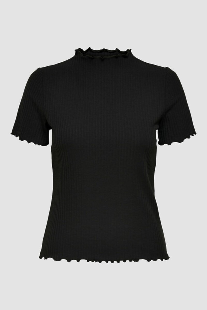 Polera Emma Cuello Perkins Black