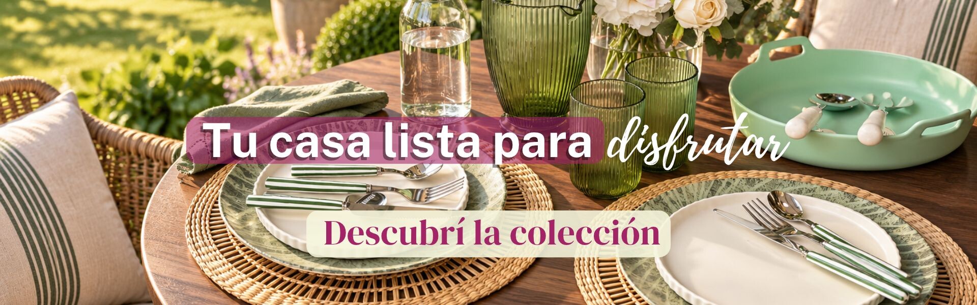 Tu casa lista para disfrutar
