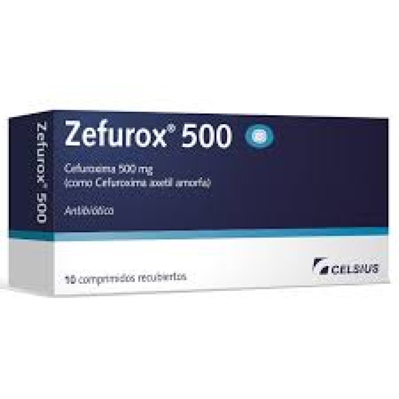 Zefurox (Cefuroxime) 500 mg x 10 comprimidos Zefurox (Cefuroxime) 500 mg x 10 comprimidos