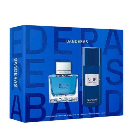 Set perfume Antonio Banderas Blue Seduction 100ml + desodorante 150ml Set perfume Antonio Banderas Blue Seduction 100ml + desodorante 150ml