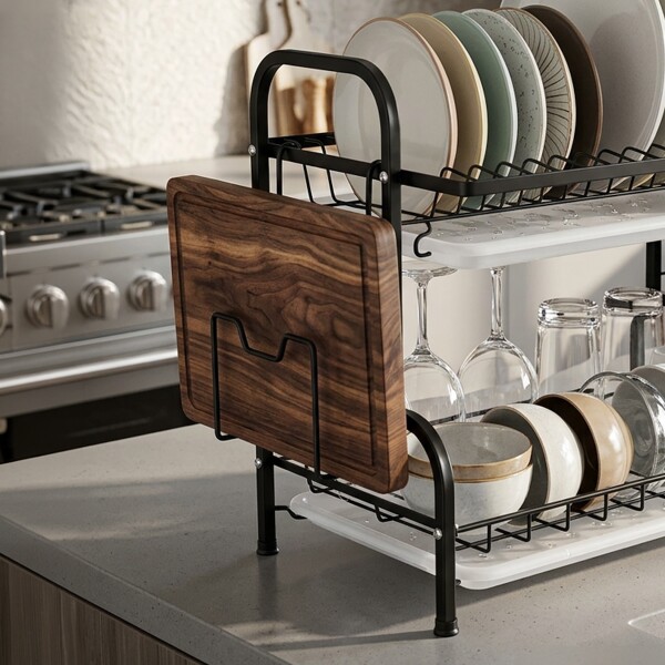 Escurridor de Platos Seca Vajilla Y Cubiertos Mesada Cocina De 2 Niveles Imback Escurridor de Platos Seca Vajilla Y Cubiertos Mesada Cocina De 2 Niveles Imback