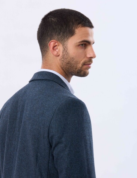 SACO SPORT DE LANA Piedra