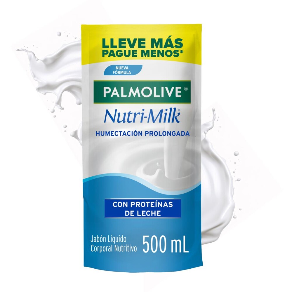 PALMOLIVE JABON LIQ. REFIL MILK 500 ML única