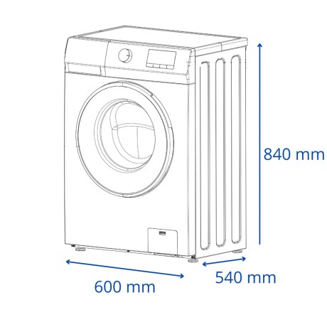 LAVARROPAS JAMES 7-KG BLANCO LR 7990 BLT