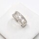 Anillo Oro 18K Blanco Y Brillantes Anillo Oro 18K Blanco Y Brillantes