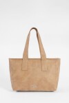 Shopper soft marrón