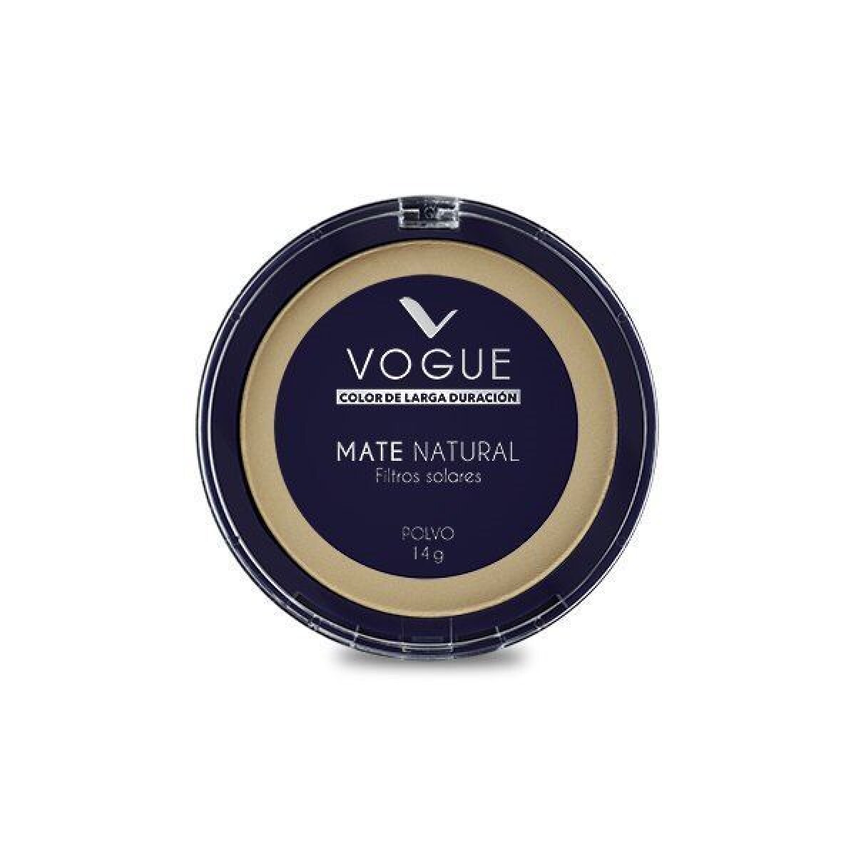 Polvo Compacto Trópico Vogue – Acabado Mate y Suave