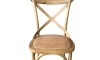 SILLA DE COMEDOR - MADERA BLANCO CRUCETA Natural