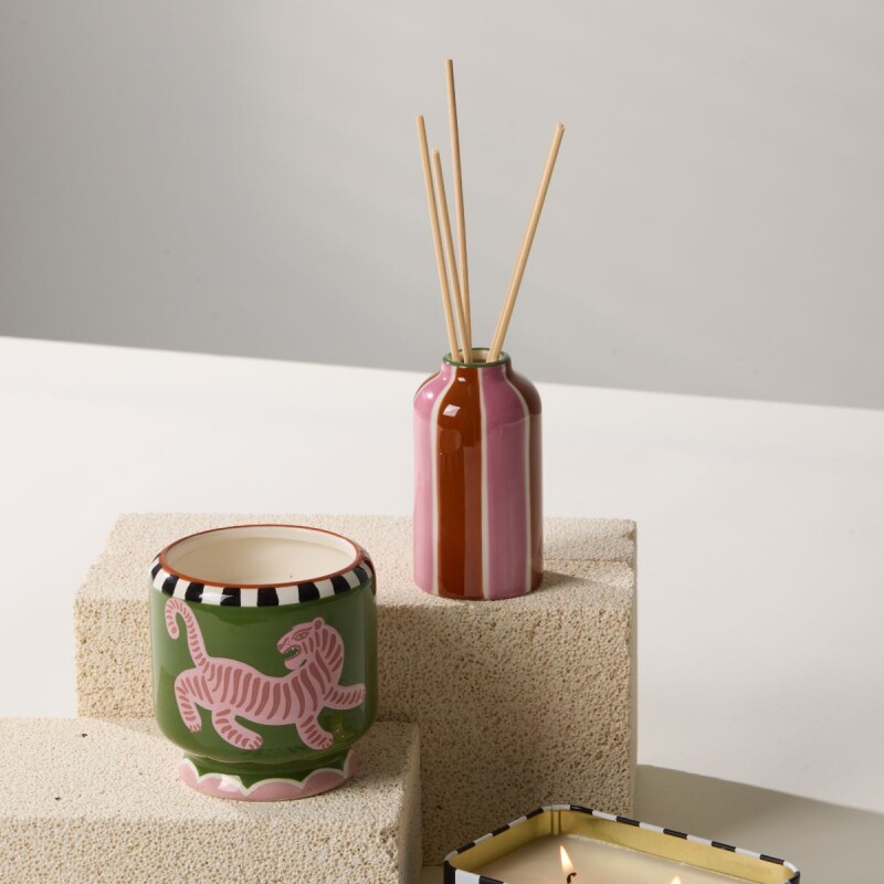 Difusor aromático en cerámica 118 ml Black Cedar&Fig - Tiger