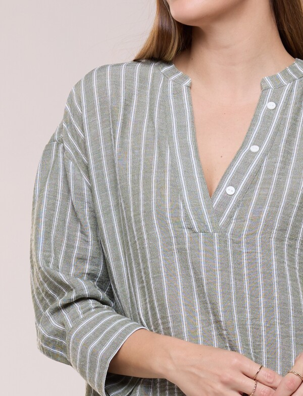 Blusa Lineas OLIVA