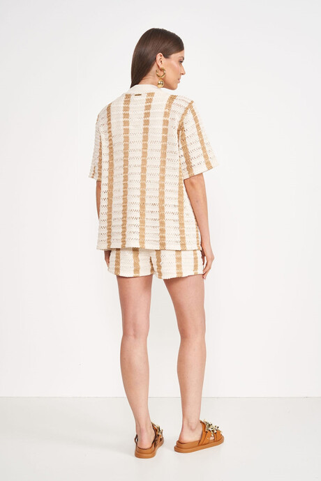 Camisa Luiza Beige