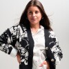 Saco Flower Slowly Beige/black