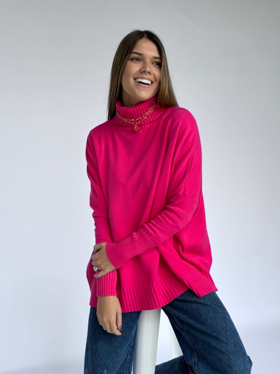 Polera Paula - fucsia 