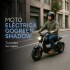 Moto Electrica Gogreen Shadow 2000W 20Ah 55 Km/h Alarma Led Variante Color Negro