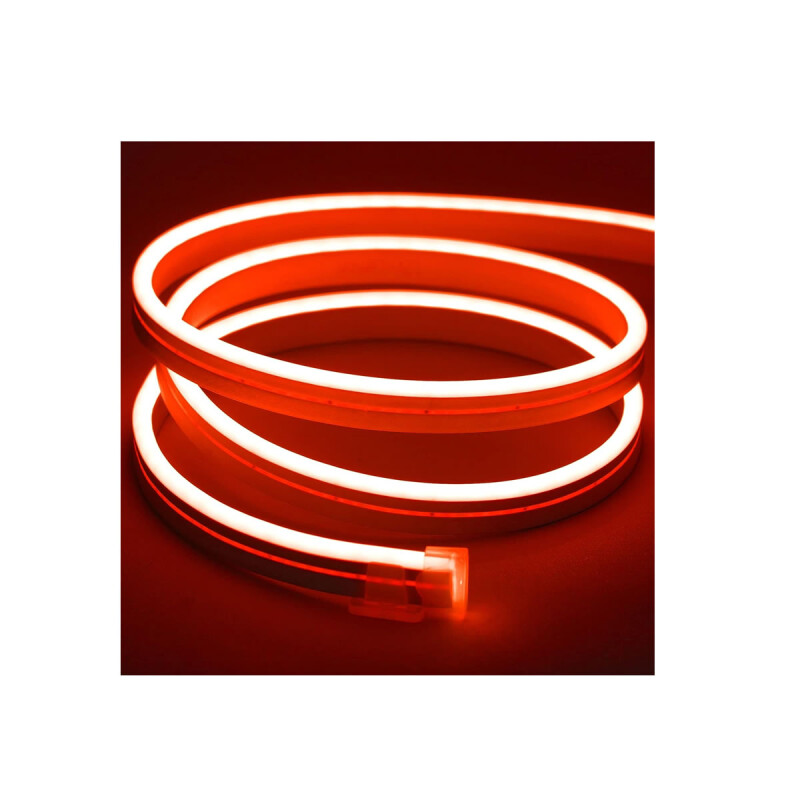 Tira Neon LED Flexible Impermeable De Gran Luminosidad - Rojo Tira Neon LED Flexible Impermeable De Gran Luminosidad - Rojo