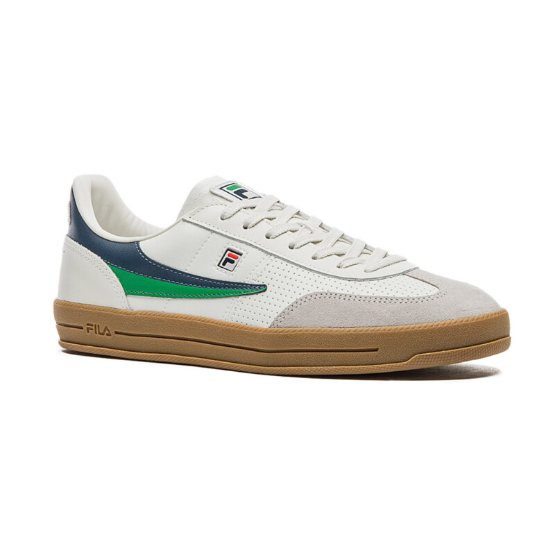 Fila Champion FX Court 70 vintage gris vapor/marino/verde Hombre Gris-Marino