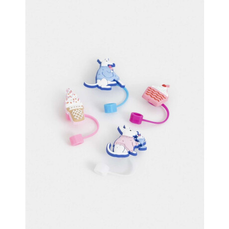 Set De Toppers Para Sorbetes Combinacion Multicolor