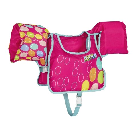 Flotador Salvavidas Niños Bestway Inflable Chaleco Brazos Color Variante Rosado