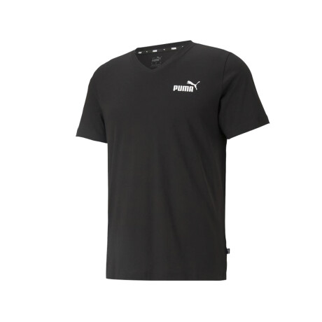 ESS V Neck Tee Black