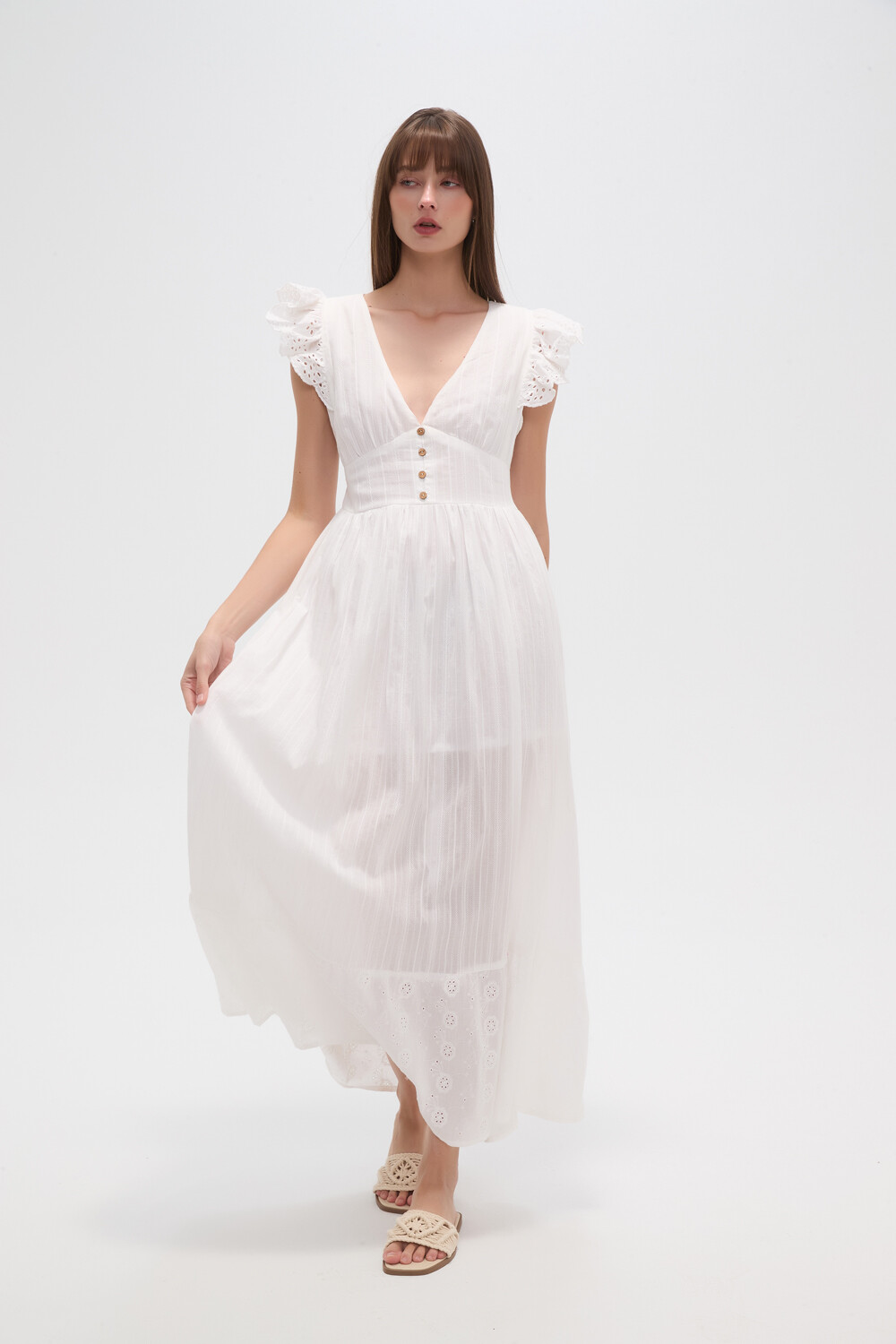 Vestido Turdi Blanco