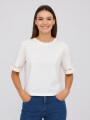 Remera Alixa Marfil / Off White