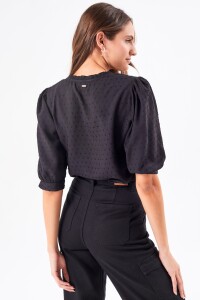 Blusa Plumeti Negro