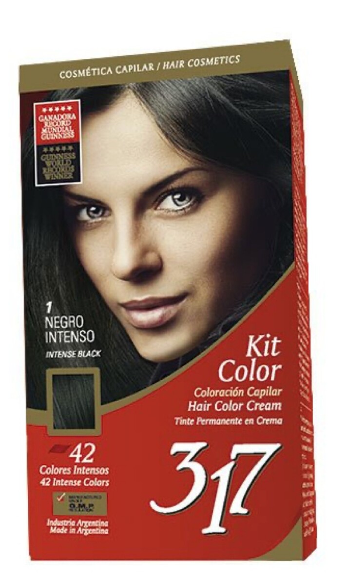 Tinta Kit 317 Varios Colores - Negro Intenso 1 