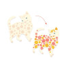 Actividad de stickers de gatos adorables de Elodie Djeco Actividad de stickers de gatos adorables de Elodie Djeco