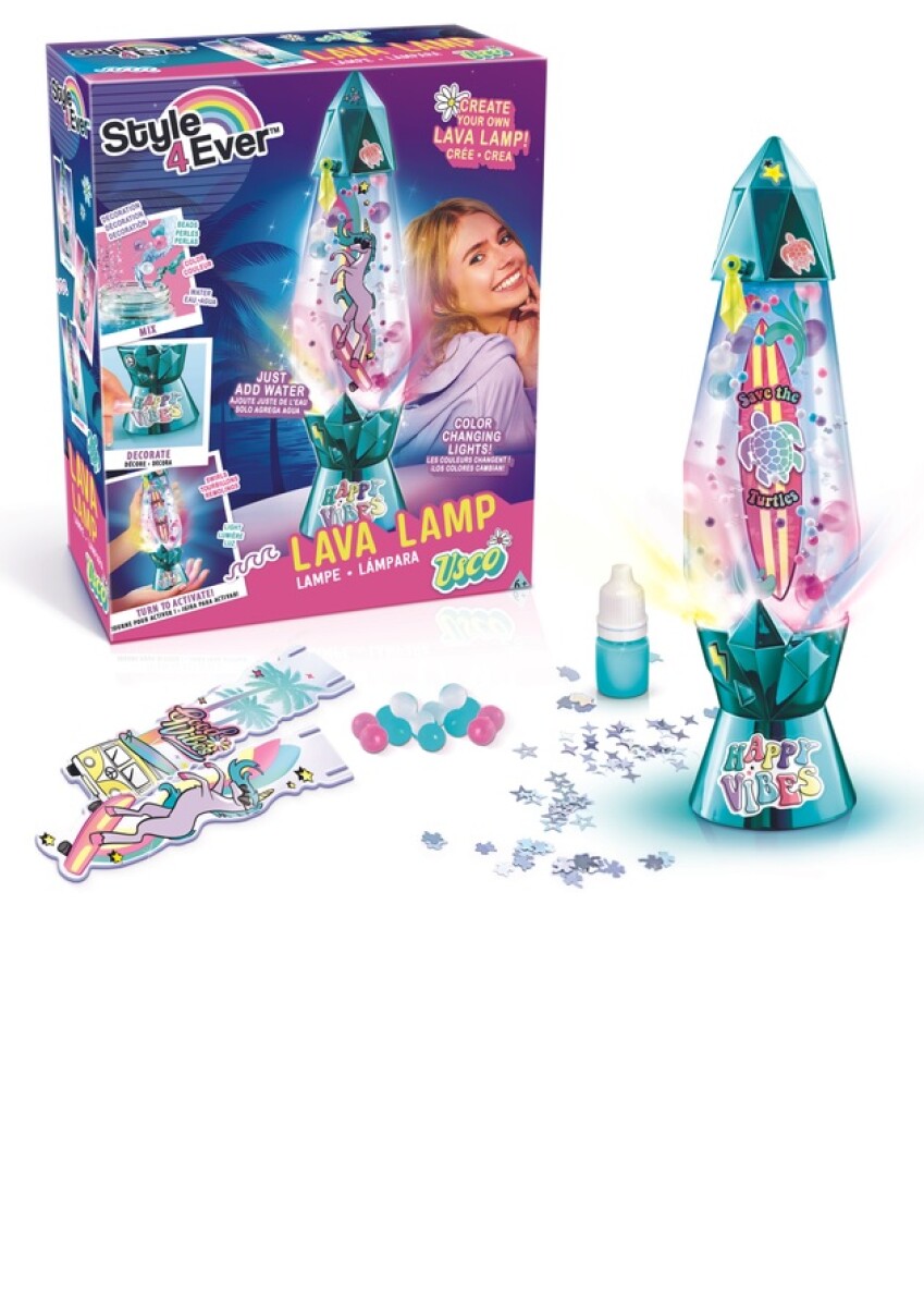 Kit manualidad Lampara de Lava 