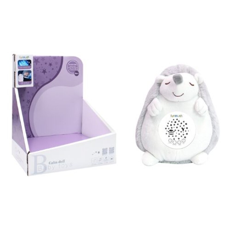 PROYECTOR DE PELUCHE CON MUSICA Y LUZ ERIZO Proyector De Peluche Con Musica Y Luz Erizo