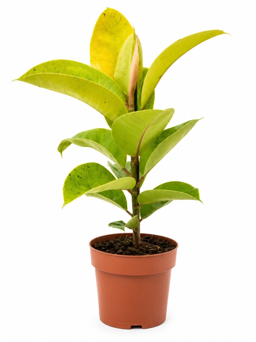FICUS ELASTICA (GOMERO) SHIVERIANA M 1 RAMA FICUS ELASTICA (GOMERO) SHIVERIANA M 1 RAMA