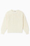 Sweater con flores BLANCO