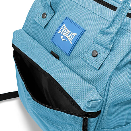 Mochila Cartera Everlast Bolso Dama Urbana Antirrobo Celeste