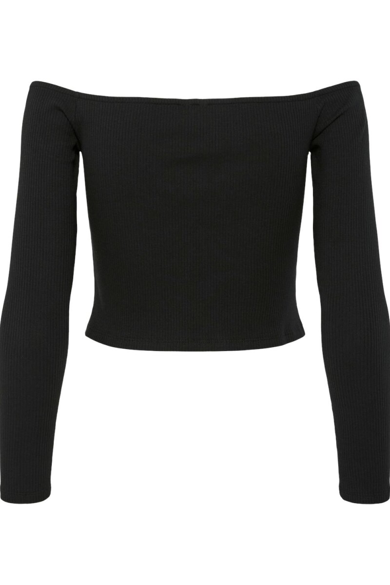 Top Fabia Offshoulder Black