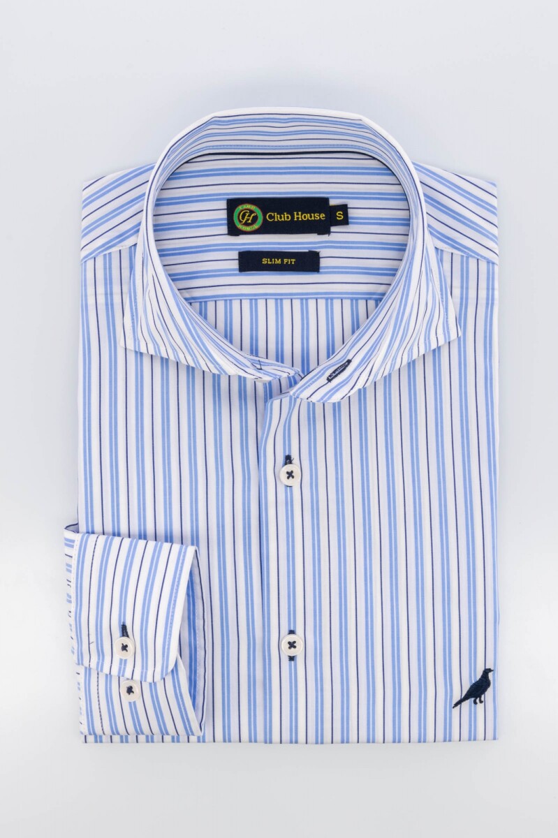 Camisa Hudson collar fantasia - Viena 