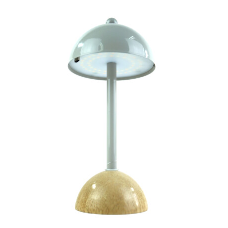 LAMPARA LED HONGUITO BASE REDONDA MADERA 8CM DIAM USB 20CM ALTO LAMPARA LED HONGUITO BASE REDONDA MADERA 8CM DIAM USB 20CM ALTO
