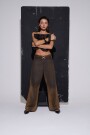JEAN BAGGY WOLF Marron