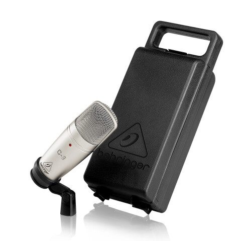 MICROFONO CONDENSADOR BEHRINGER C3 MULTI PATRON POLAR MICROFONO CONDENSADOR BEHRINGER C3 MULTI PATRON POLAR