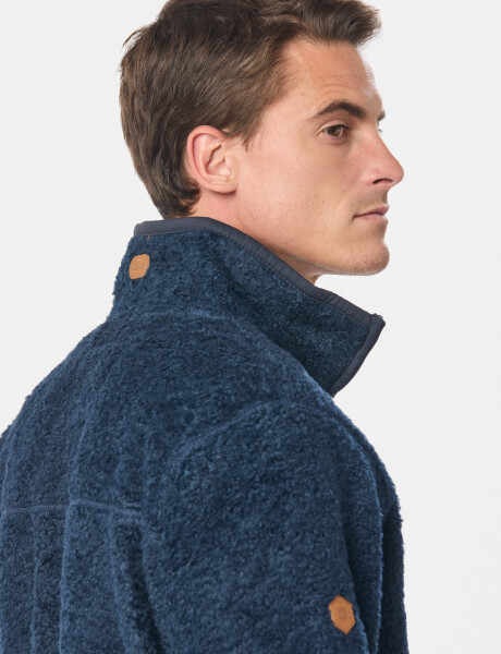 CAMPERA CORDERITO Azul